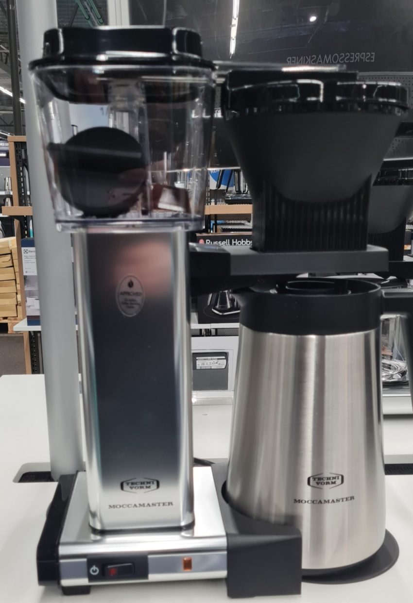 kaffemaskinen moccamaster technivorm